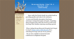 Desktop Screenshot of geneseebakeryanddeli.com